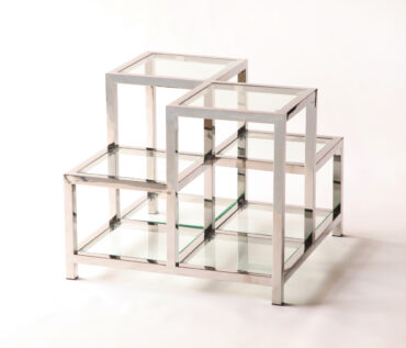 Chrome Cubed Coffee Table