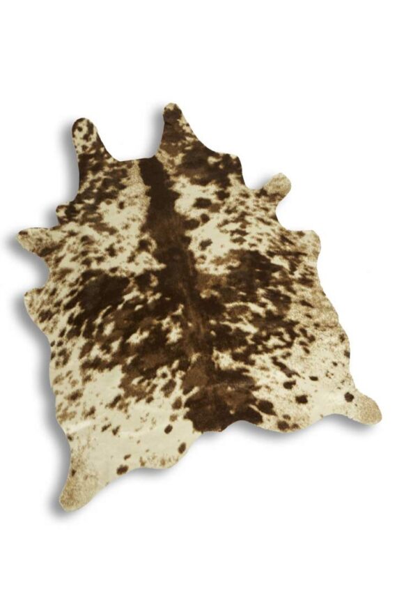 Brown and White Cowhide Rug | Event Decor Rentals in Dallas Texas