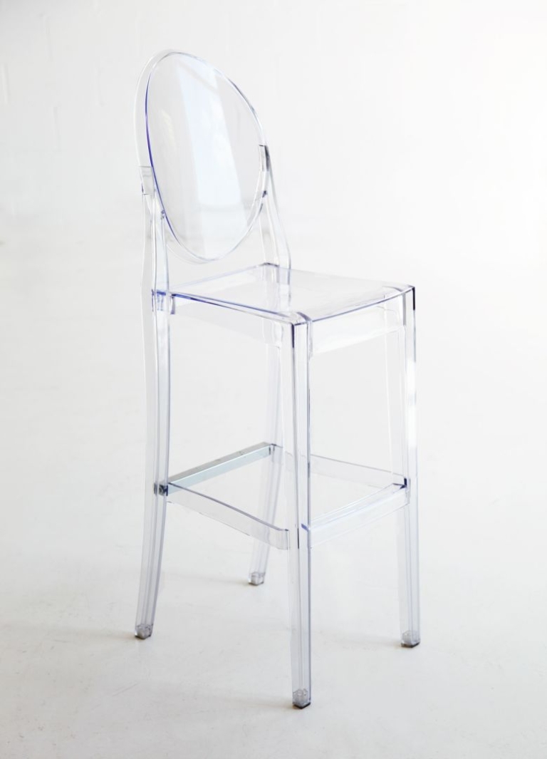 Ghost Barstool with Back