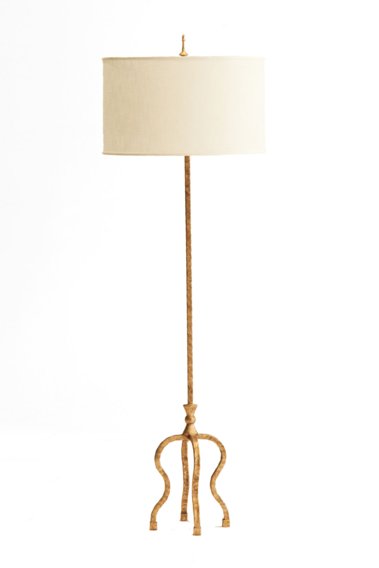 Elegant Gold Floor Lamp
