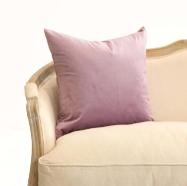 Lavender Velvet Pillow | Purple | Throw Pillow | Velvet