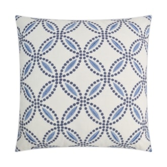 Blue Patterned Pillow | Perch Pillows