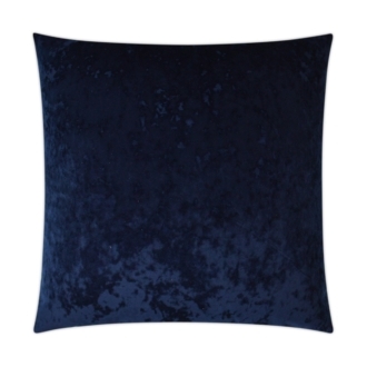 Navy Burnout Velvet Pillow | Perch Pillows
