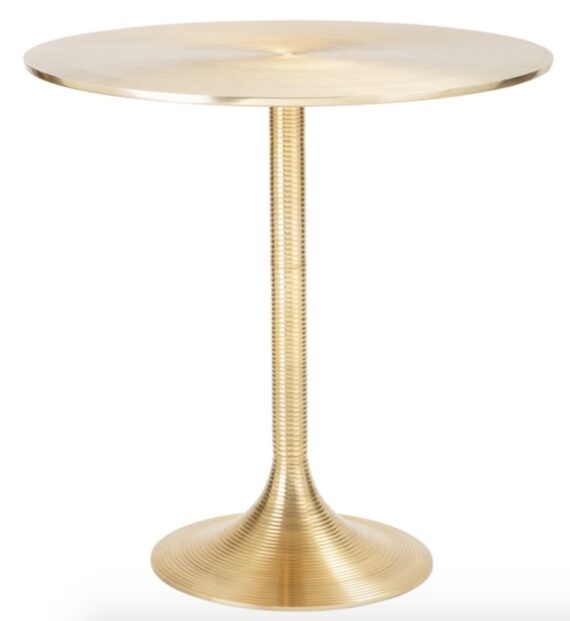 Gold Cocktail Table Perch Decor 6032