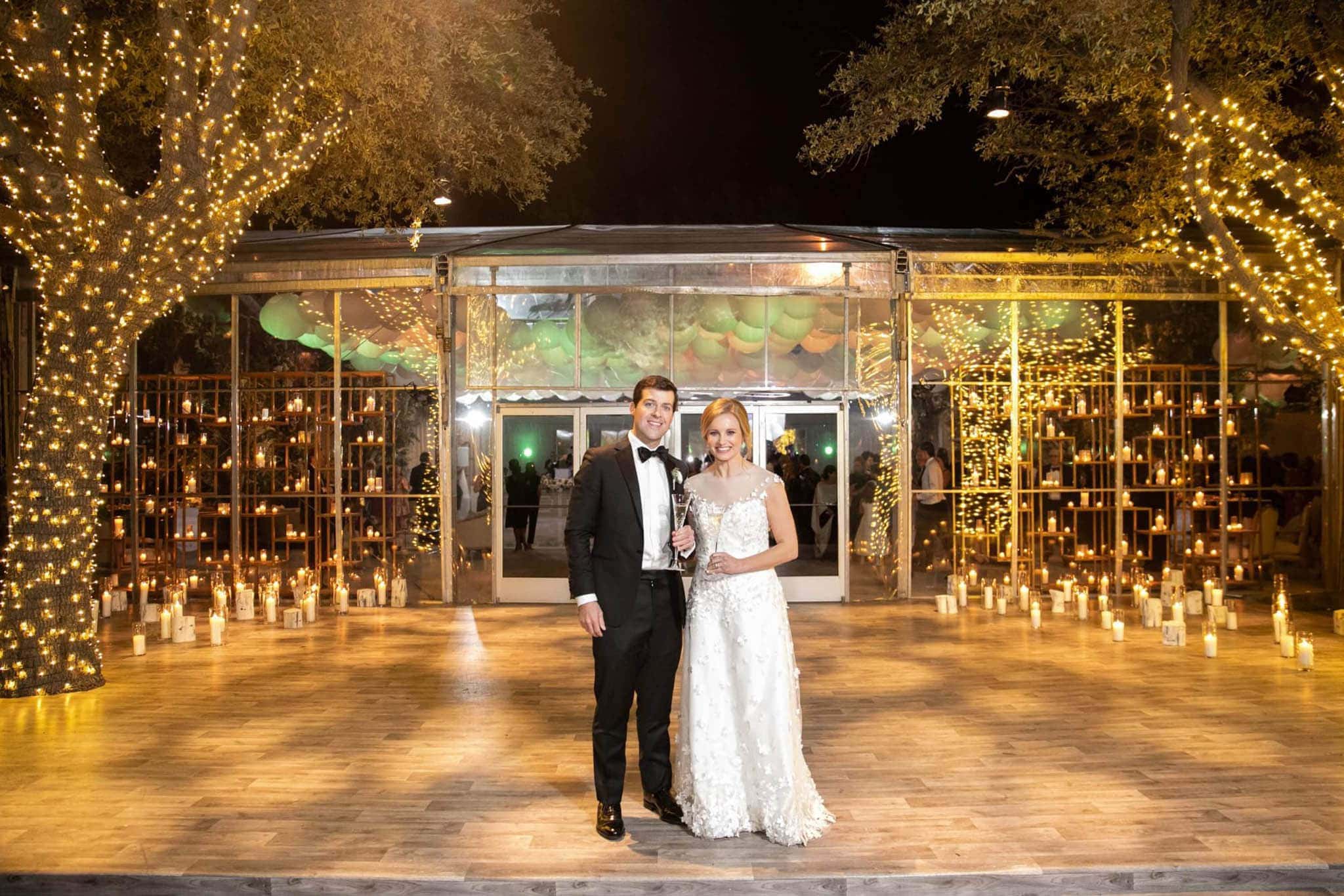 Carter and Stephen’s Luxury Wedding Reception in Midland | Dallas Luxury Event Rental Company