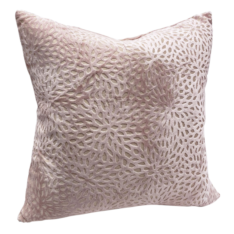 PINK 022 | Blush Velvet Pillow | Perch Pillows