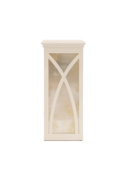Amelia Bar Facade Column | Ivory and Antique Mirror Bar Facade Column