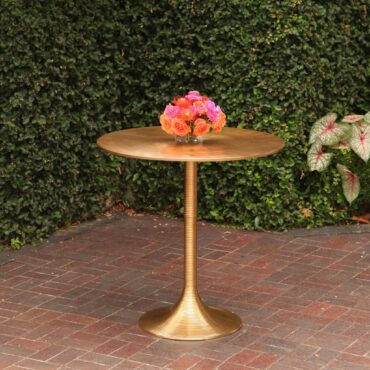 Draper Cocktail Table | Gold Cocktail Table | Gold Highboy