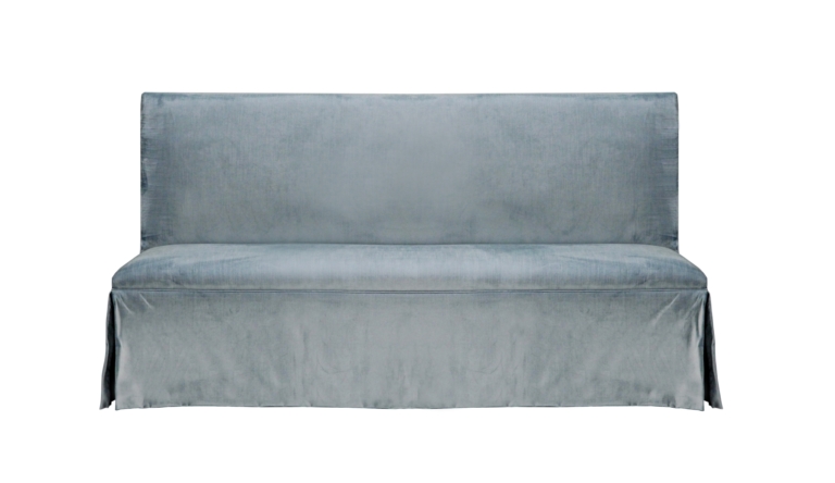 Madeline Banquette | Dusty Blue Banquette