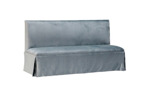 Madeline Banquette | Dusty Blue Banquette