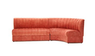 Ginger Banquette- Straight Piece and Curved Piece