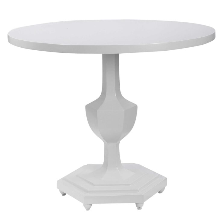 White Bistro Table