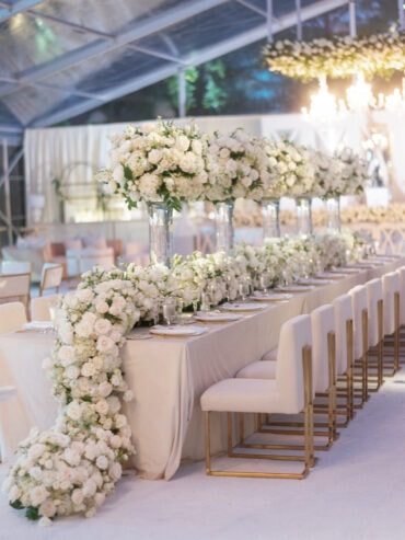 Brady Dining Chairs | Engaged Events | Madi Prewett | Prewett-Troutt Wedding | Something Pretty Floral | Jordan Kahn Music Orchestra