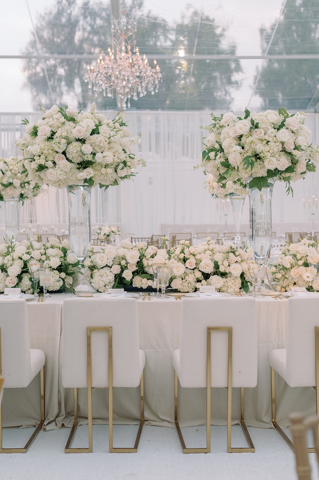 Brady Dining Chairs | Engaged Events | Madi Prewett | Prewett-Troutt Wedding | Something Pretty Floral | Jordan Kahn Music Orchestra