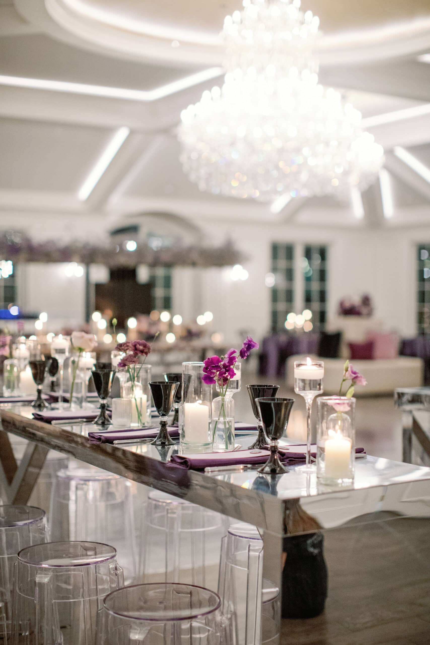 Mirrored Communal Table - Perch Decor