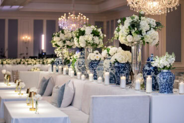 Lane Banquettes with Platforms at Dallas Country Club | Park Cities Events