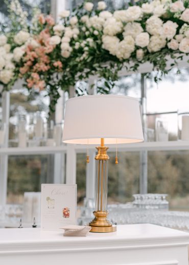 Darcy Lamp at Arlington Hall | Jess Wegner Events