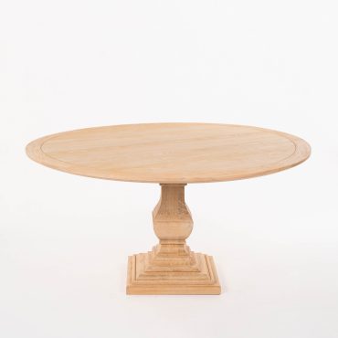 48" Natural Wood Delaney Dining Table